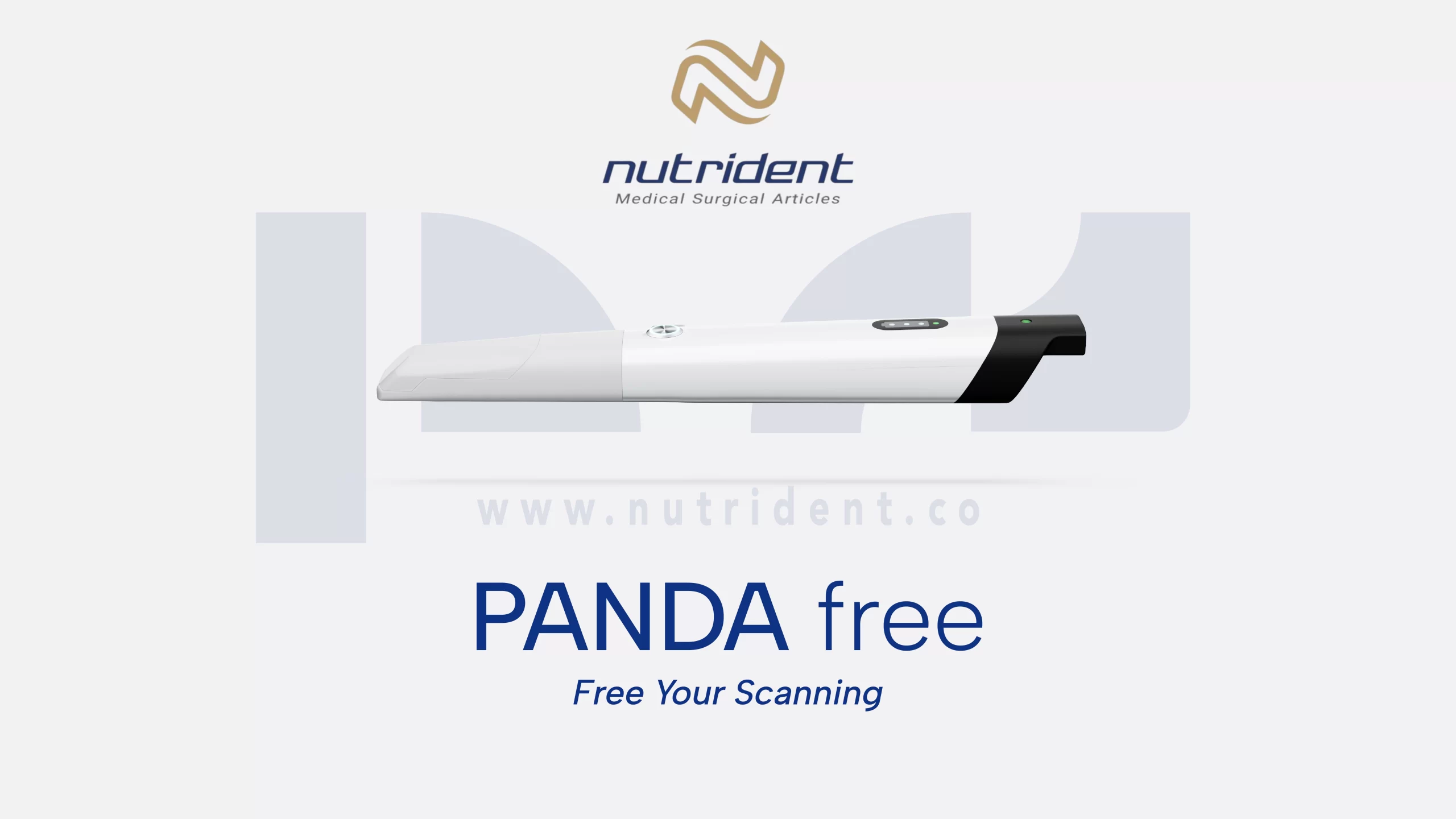 نمای نزدیک اسکنر پاندا فری (پی۶) با طراحی ارگونومیک از نوتریدنت