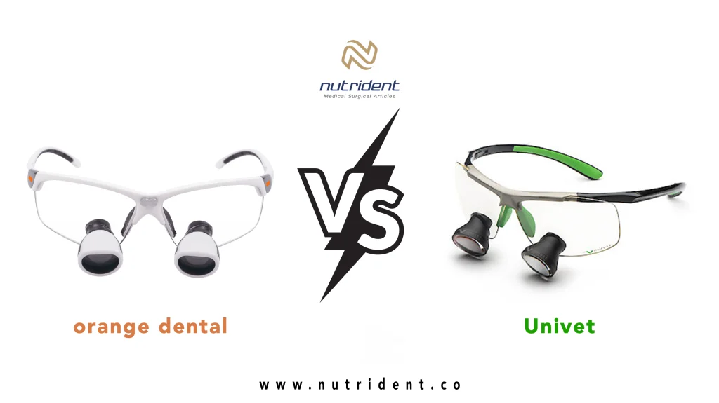 مقایسه لوپ‌های دندانپزشکی Orange Dental و Univet